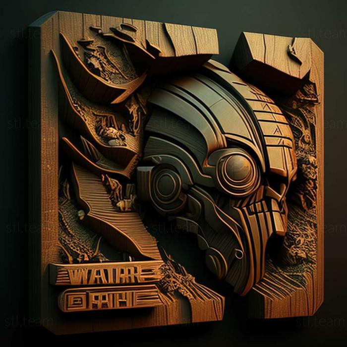 3D модель Игра Вражеская территория Quake Wars (STL)